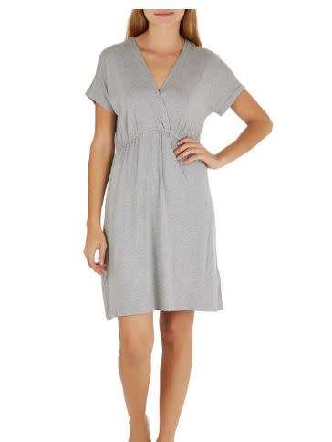 GREY MALANGE T-SHIRT DRESS BY EDIT (36)