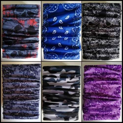 2 x FUNKY BUFFS (ADULT SIZE) - USE INSTEAD OF A MASK (Choose designs after auction)