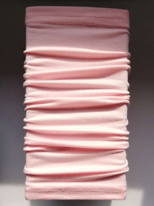 CHILD SIZE FACE BUFF x 1 - PINK PLAIN