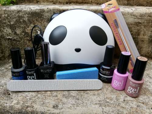 UV GEL STARTER KIT WITH LAMP