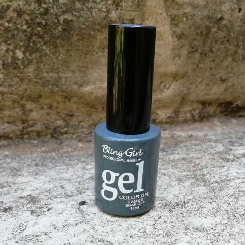 UV Soak Off Gel Color 10ml - Dark Grey 060