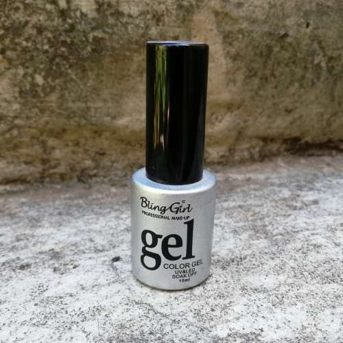 Professional UV Soak Off Gel Color 10ml - Silver Shimmer 094