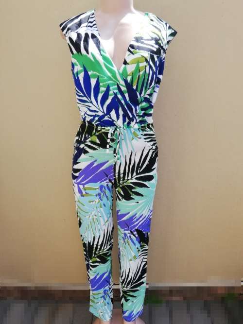 TROPICAL PRINT JUMPSUIT - AVIRATE (MEDIUM)