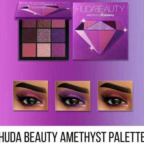 HUDA BEAUTY AMETHYST OBSESSIONS - EYE SHADOW PALETTE
