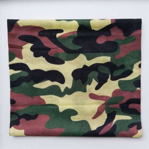 ADULT FACE BUFF - GREEN, BROWN CAMO (Seamless)