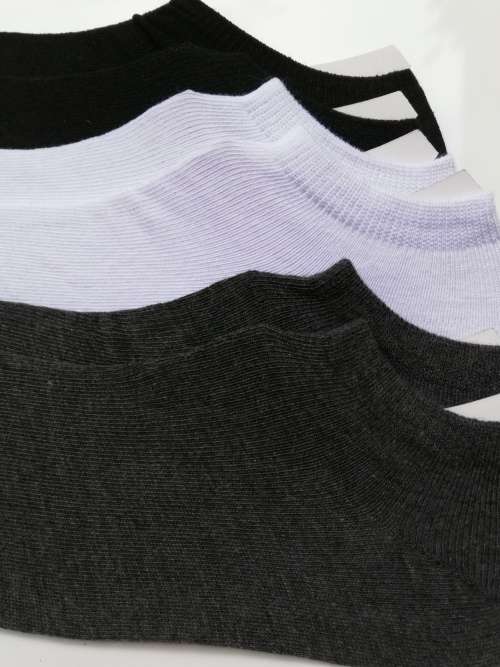 UNISEX ANKLE SOCKS - 6 PAIRS (all sizes 4-11)