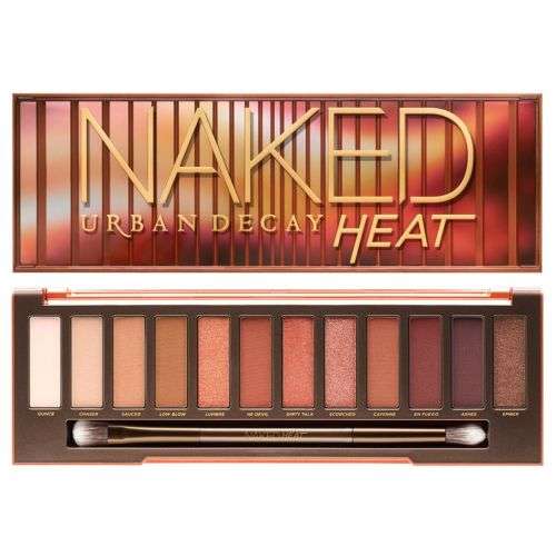 URBAN DECAY NAKED HEAT - 12 COLOR EYESHADOW PALETTE