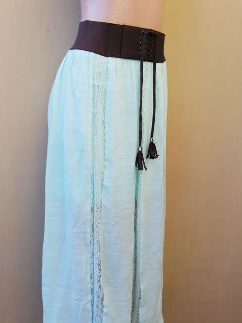 MINT MAXI SKIRT (XL)
