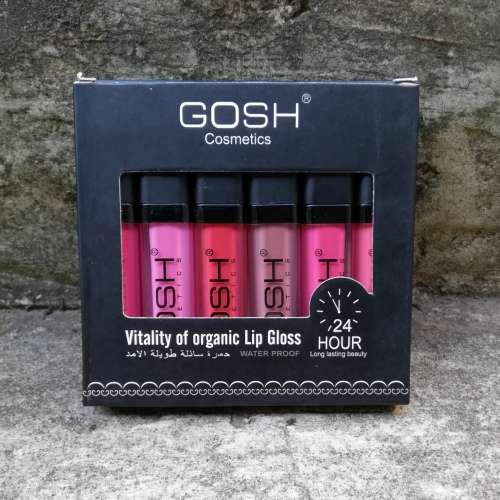 6 x GOSH LIP COLOR LONG LASTING LIQUID MATTE (SET 1)