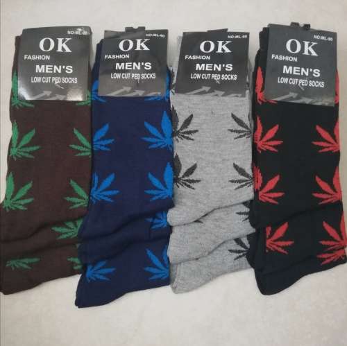 MENS MIDCALF SOCKS - 12 PAIRS (WEED)