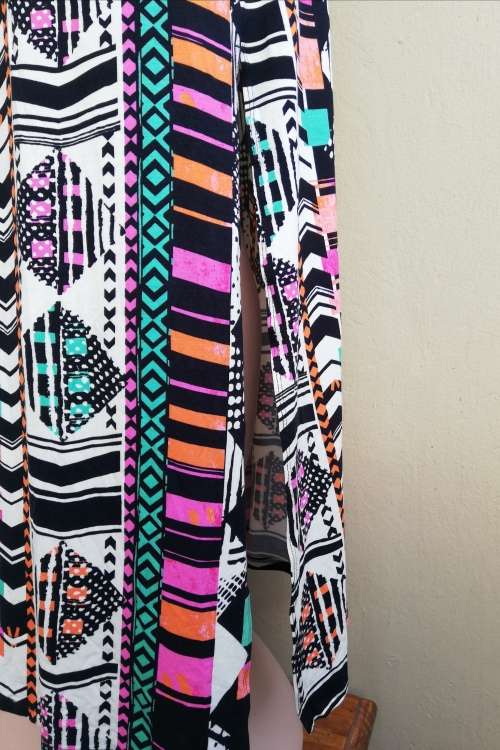 MULTI COLOR MAXI DRESS - MEDIUM