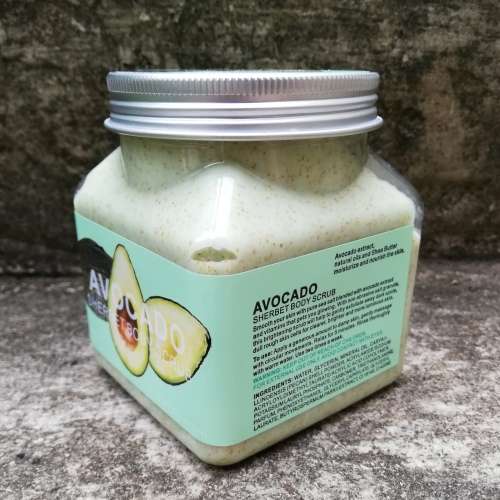 SHERBET BODY SCRUB - AVOCADO 350ML