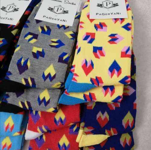 MENS DRESS SOCKS - 12 PAIRS
