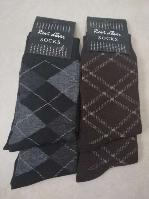 MENS DRESS SOCKS - 12 PAIRS HIGHEST QUALITY