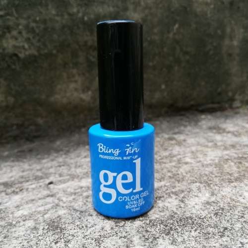UV Soak Off Gel Color 10ml - ELECTRIC BLUE 073
