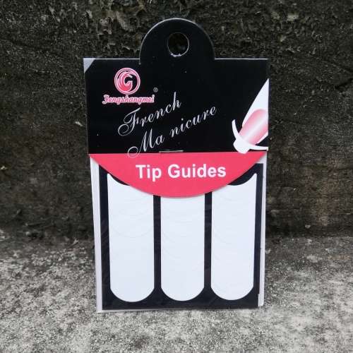 FRENCH MANICURE TIPS GUIDES (NAILS) 96PC
