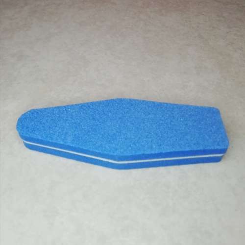1 x NAIL BUFFER DAIMOND SHAPE (RANDOM COLOR)