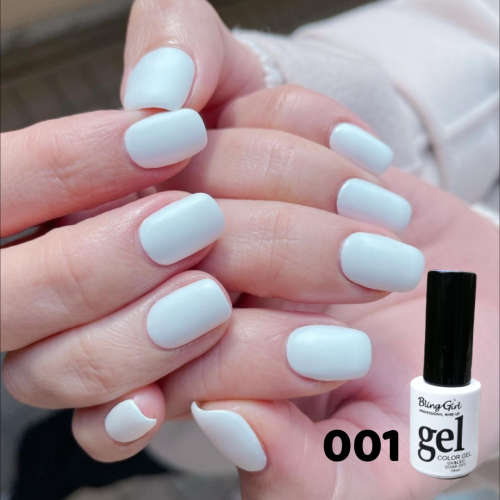 Professional UV Soak Off Gel Color 10ml - WHITE 001