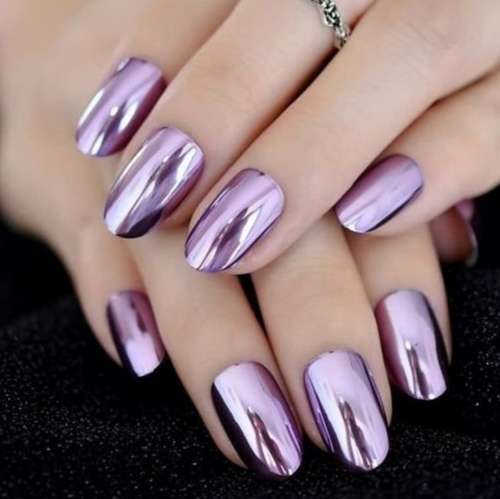 CHROME NAIL POWDER AMETHYST 4