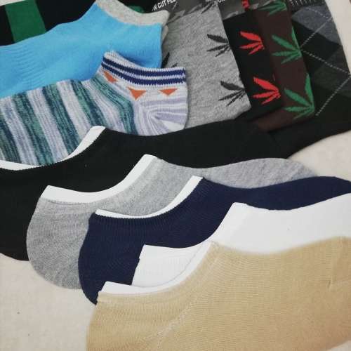 MENS SOCKS - 12 PAIRS MIXED (2 PACKS AVAILABLE)