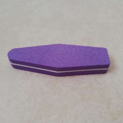 1 x NAIL BUFFER DAIMOND SHAPE (RANDOM COLOR)