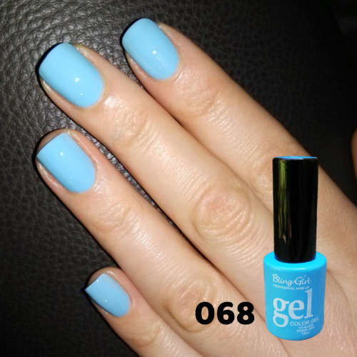 UV Soak Off Gel Color 10ml - Sky Blue 068