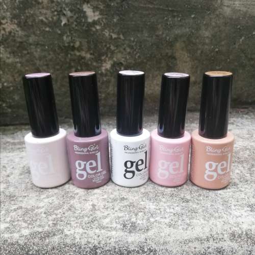 5 x UV GEL POLISH 10ml (YOU CHOOSE THE COLOURS)