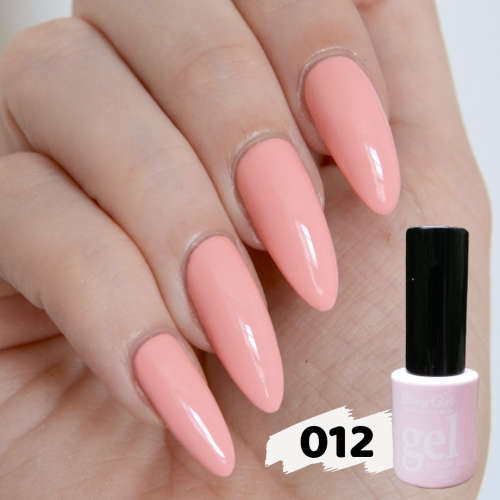 UV GEL POLISH - PASTEL CORAL PINK 012