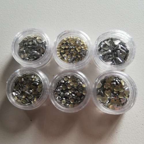 PACK OF 6 x TUBS NAIL ART #12