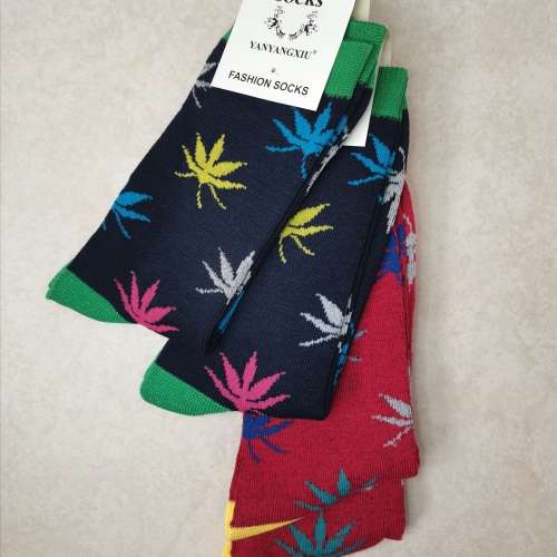 UNISEX MIDCALF SOCKS - 12 PAIRS (ALOE DESIGN SIZE 36-40)