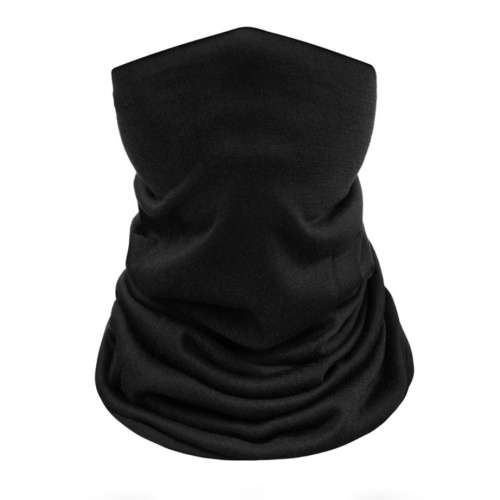 ADULT FACE BUFF / NECK GAITER - BLACK (seamless)