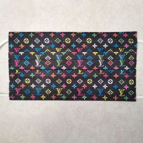 50 DISPOSABLE LOUIS VUITTON FACE MASKS - FACEMASKS