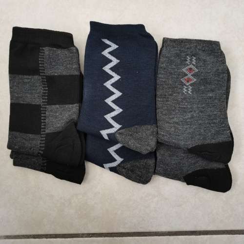 MENS CREW SPORT SOCKS - 12 PAIRS MIXED