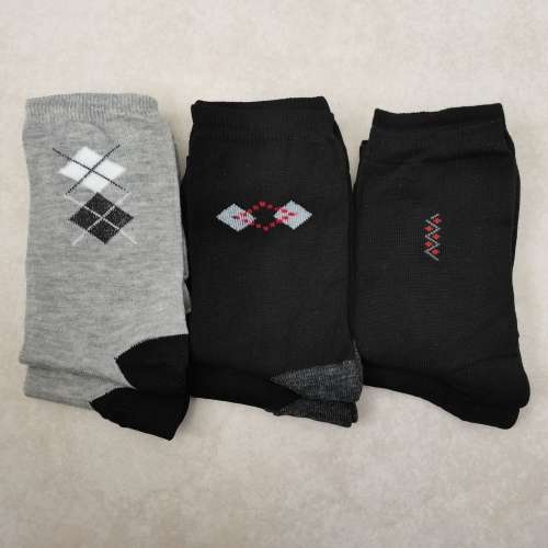 MENS CREW SPORT SOCKS - 12 PAIRS MIXED