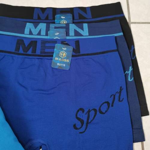 6 PAIRS MENS SEAMLESS TRUNKS UNDERWEAR