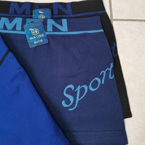 6 PAIRS MENS SEAMLESS TRUNKS UNDERWEAR