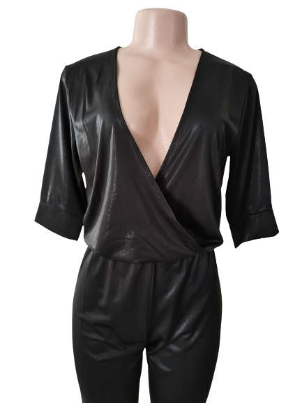 BLACK JUMPSUIT - MEDIUM