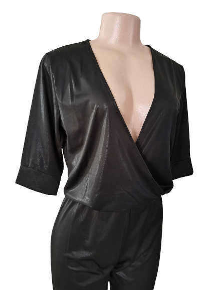 BLACK JUMPSUIT - MEDIUM