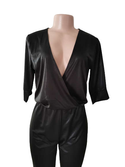 BLACK JUMPSUIT - MEDIUM