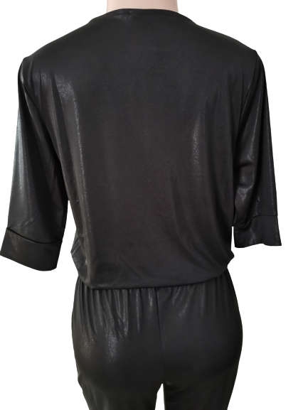 BLACK JUMPSUIT - MEDIUM
