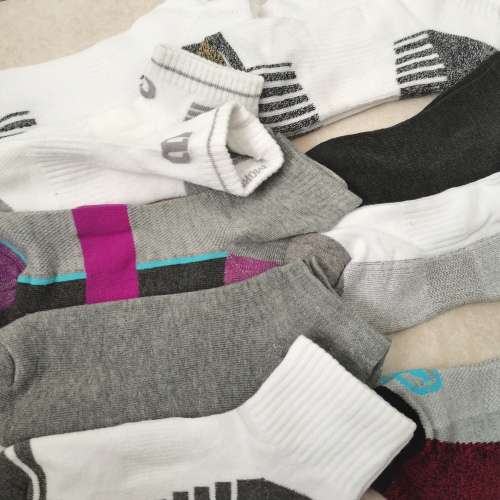10 PAIRS MENS COTTON CUSHIONED ANKLE SOCKS