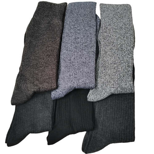 6 PAIRS OF MENS COTTON SOCKS **AA EXCELLENT QUALITY**