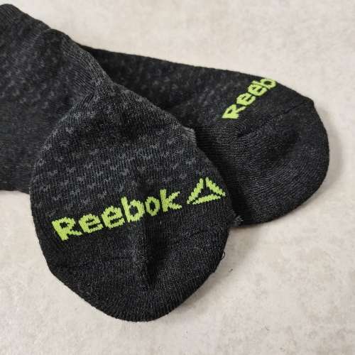 1 PAIR MENS CUSHIONED ANKLE SOCKS - REEBOK