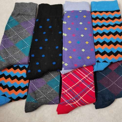 8 PAIRS MENS MIDCALF COTTON SOCKS