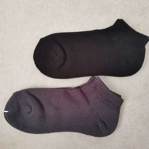LADIES THICK COTTON CUSHIONED ANKLE SOCKS - 6 PAIRS