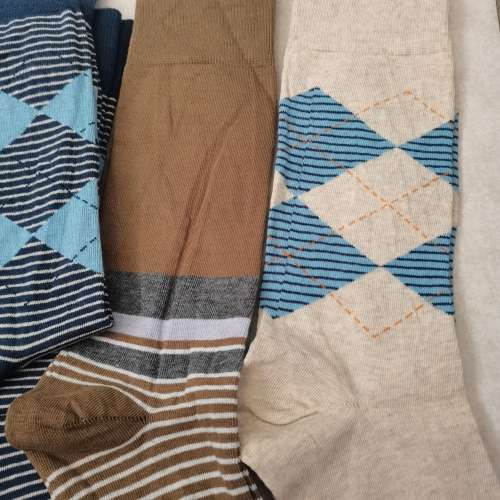 6 PAIRS MENS MIDCALF COTTON SOCKS