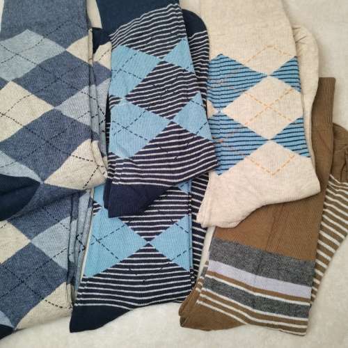 6 PAIRS MENS MIDCALF COTTON SOCKS