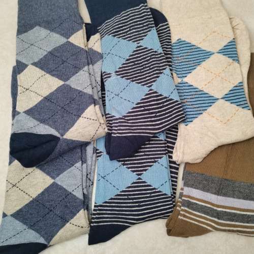 6 PAIRS MENS MIDCALF COTTON SOCKS