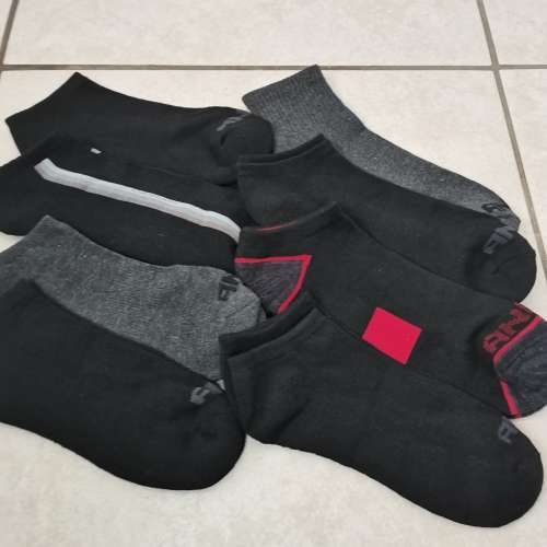 8 PAIRS MENS CUSHIONED ANKLE SOCKS