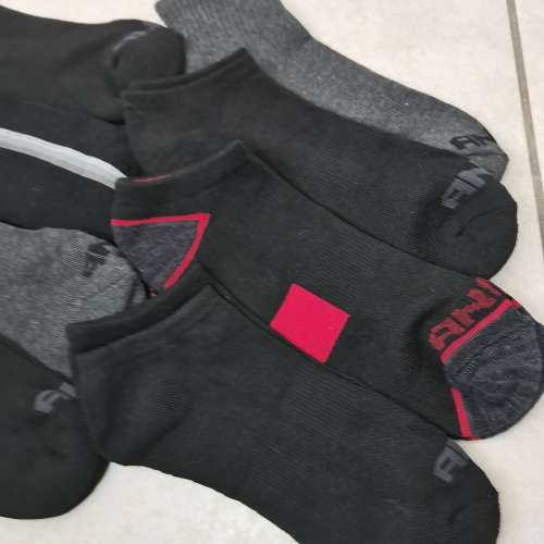 8 PAIRS MENS CUSHIONED ANKLE SOCKS